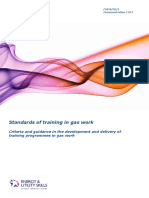 IGEM-IG-1 Standards of Training in Gas Work