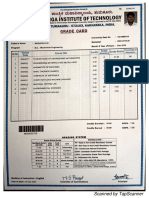 3rd and 4th Sem Marks Card