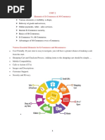 UNIT 2 - Elements of E-Commerce & M-Commerce - BCA