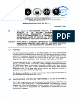 Memorandum Circular No. 2021-2 Supplemental Guidelines to MC No. 2021-1 for the FY 2021 PBB