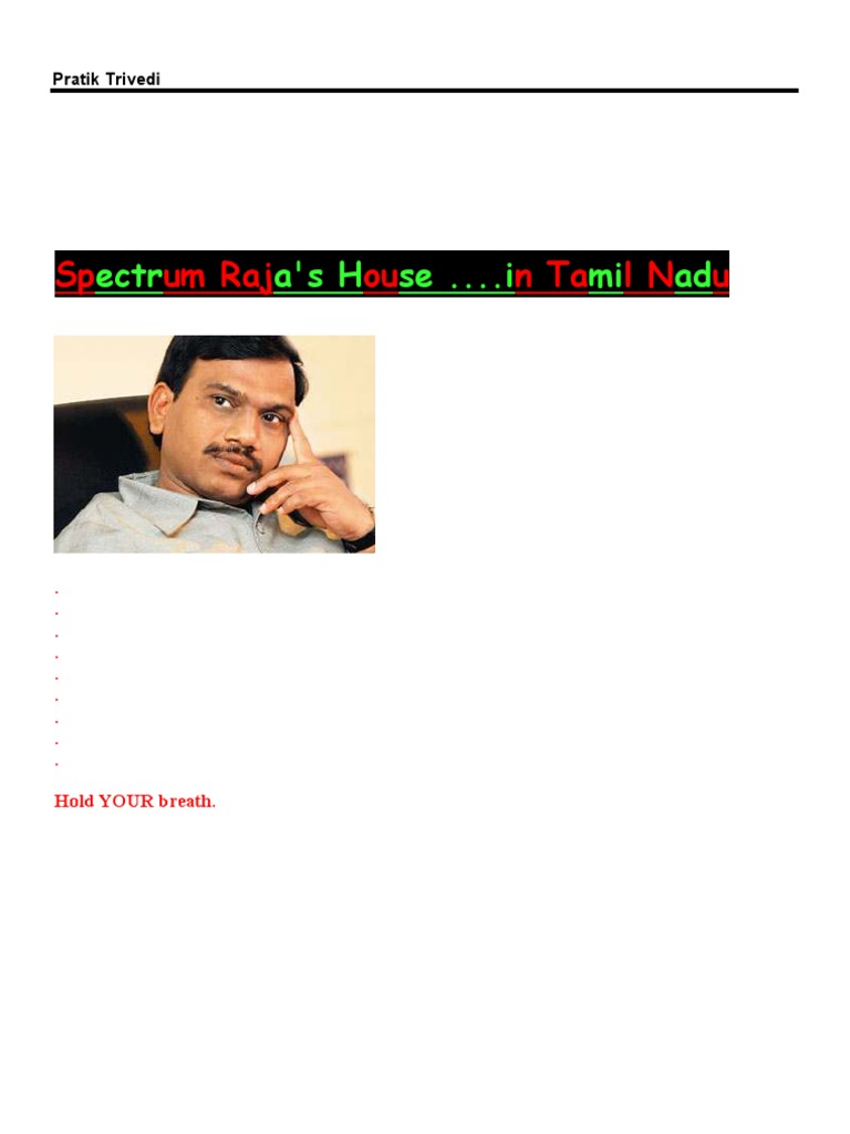 Raja - House | PDF