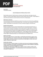 Download May13 Freedom Group Misurata Report by Freedom Group SN55423633 doc pdf