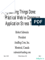 Getting Things Done Practical Web Stress Testing Sabourin