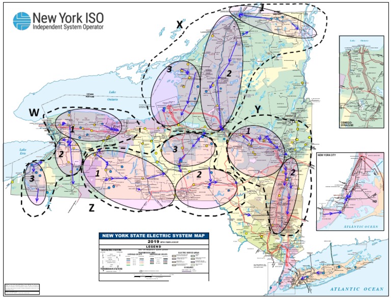 New York State Electric System Map: Lake Ontario | PDF