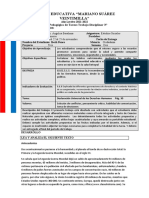 Proyecto Tres Semana Dos Ciudadania y Filosofia de Primero