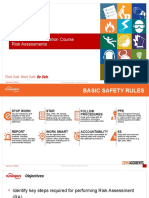 Online HSE Certification Course Risk Assessments: Think Safe. Work Safe. Be Safe