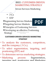 Chapter Three Customer-Driven Services Marketing Strategy