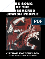 Katzenelson Yitzhak TR Jack Hirschman Song Massacred Jewish People 1945 2021.