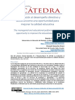 Evaluacion Al Desempeño Del Directivo y Docente - Mejora Calidad