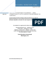 Rapport D'Assistance Technique - Anti-Corruption Et Lutte Contre Le Blanchiment de Capitaux