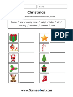 Christmas Worksheet For Kids