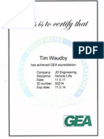 Tim Waudby - GEA