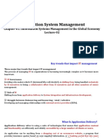 Information System Management: Chapter-01: Information Systems Management in The Global Economy Lecture-02