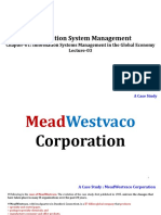 Information System Management: Chapter-01: Information Systems Management in The Global Economy Lecture-03