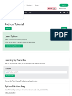 Python Tutorial