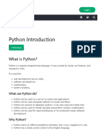 Python Introduction