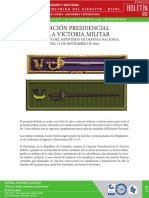 Boletin 010 Citacion Presidencial de La Victoria Militar2