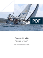 Bavaria-44 Cruiser Sailing Yacht PURA VIDA 2004