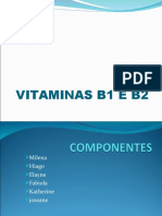 Slide Vitaminas b1 e b2