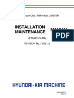 PIC HyundaiWia SKT100 200 CNC Installation Maintenance