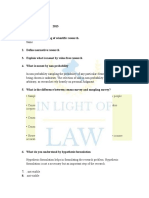 Hypothesis Formulation Helps in Formulating The Research Problem. Hypothesis Formulation Is Not A Necessary But An Important Step of The Research