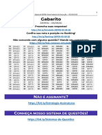 Gabarito - DEPEN - 05-09