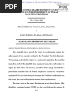 FEDS FOR MEDICAL FREEDOM, ET AL., PLAINTIFFS, v. JOSEPH R. BIDEN, JR., ET AL., DEFENDANTS.