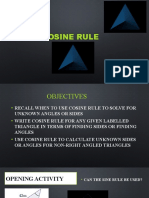 Cosine Rule-1