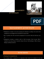 Functions of MGT Accountant