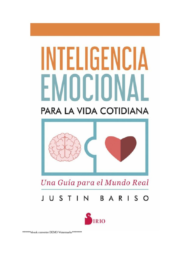 INTELIGENCIA EMOCIONAL PARA LA VIDA COTIDIANA (Spanish Edition) | PDF ...