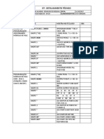 Template de Programacao Vista 250 - Com Gerador de Neblina