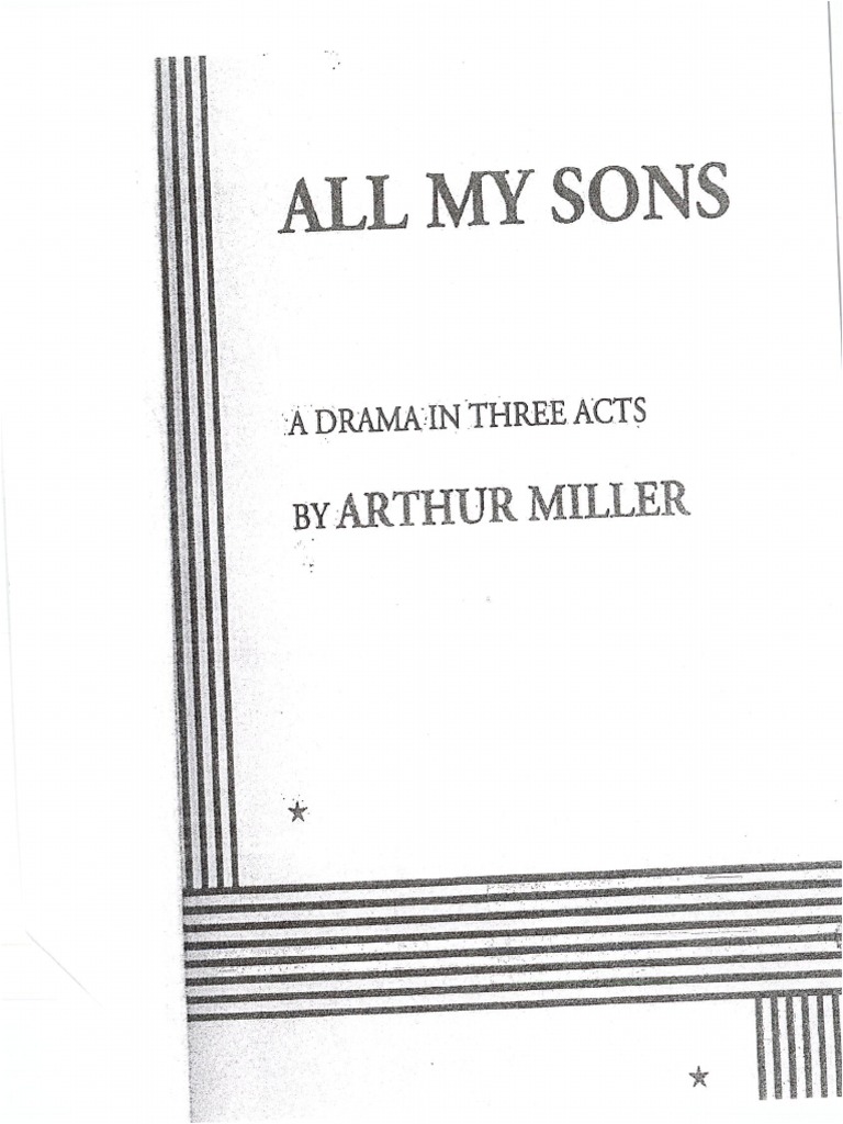 All My Sons | PDF