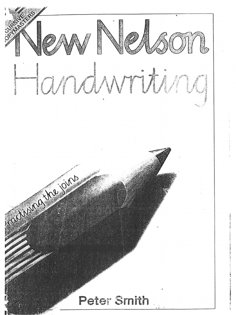 Nelson Handwriting Scheme PDF