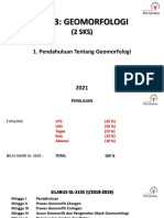 Pendahuluan Tentang Geomorfologi