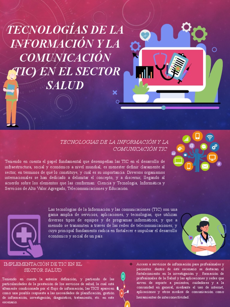 TIC en Salud: Impacto y Beneficios | PDF | Tecnología de información y ...