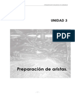 UNIDAD 3 PREPARACIÓN DE ARISTAS