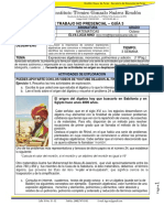 GUIA DE ALGEBRA Y  MATEMATICAS VIRTUALES CON ÉNFASIS EN PRIMARIA 8(3,4,5)