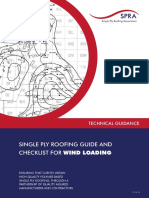 Single Ply Roofing Guide and Checklist For: Wind Loading