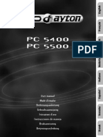 PC 5400 User Manual