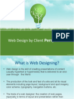 Web Design by Client: Perspective