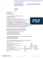 Jules Verne Enseignant Fiche Comprehension Texte Corriges