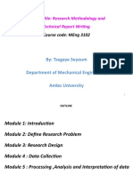 Chapter 1 - Research Methodology - Introduction