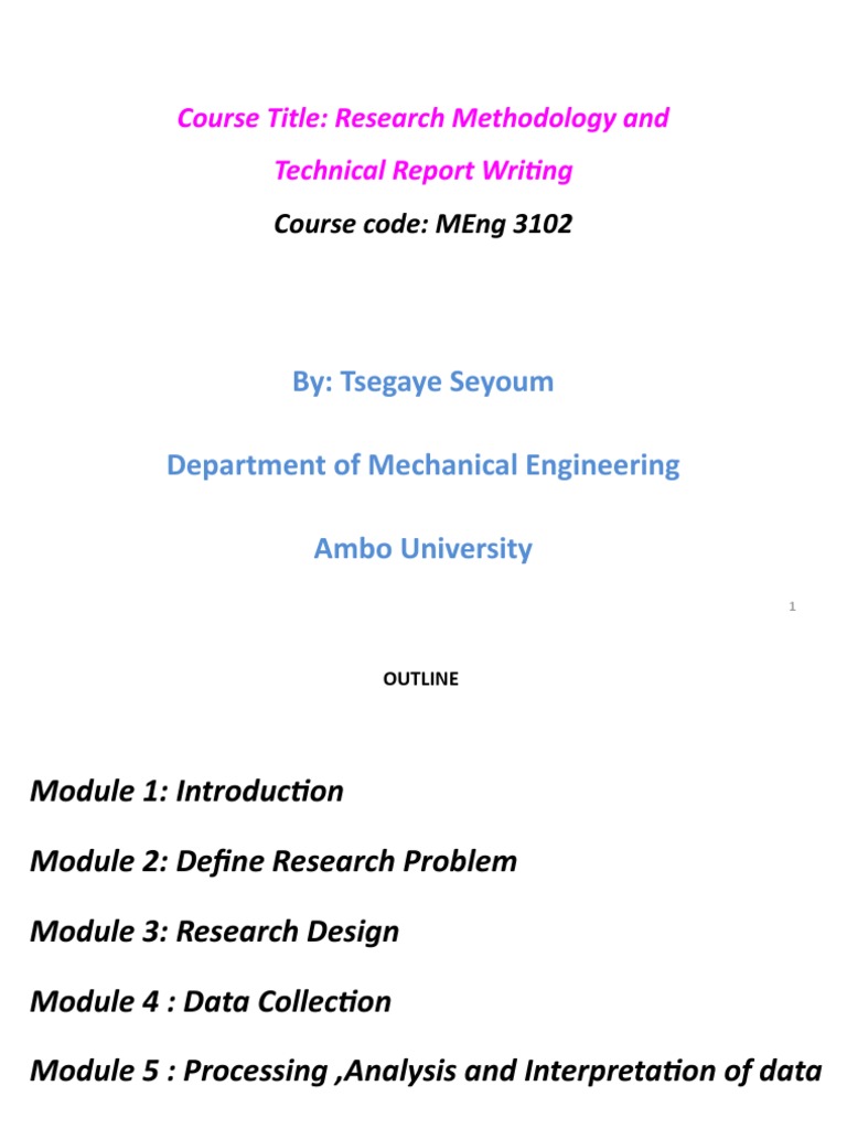 Chapter 1 Research Methodology Introduction Pdf Quantitative