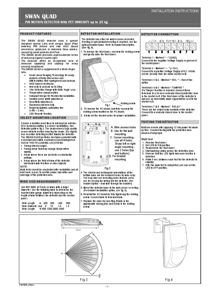 Manual Swan Quad Crow | PDF | Sensor | Electrical Engineering