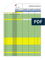 Control de Actividades