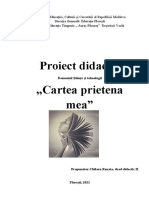 Proiect Didactic Cartea
