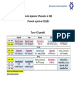 Turma 3 - Horários A Partir de 21.10