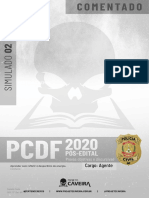 2º Simulado Completo - Agente PCDF (Pós-edital) - Projeto Caveira (1)