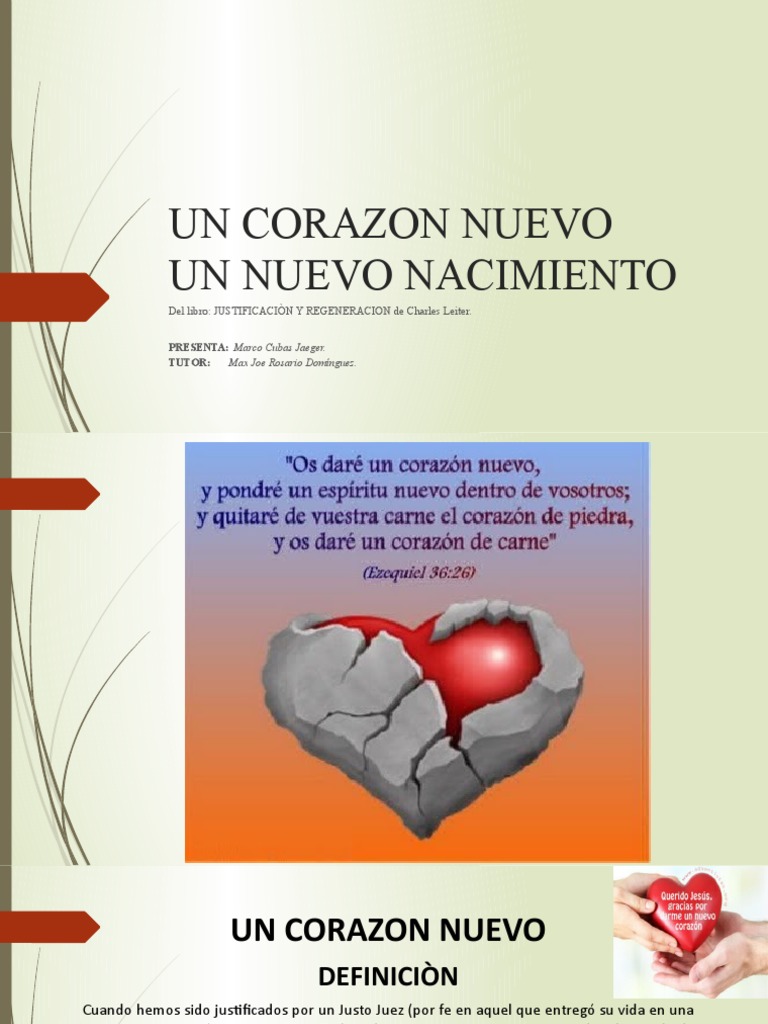 Un Corazón Renovado Cómo La Regeneración Trae Un Nuevo Nacimiento Y Un