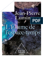 L Ecume de L Espace Temps